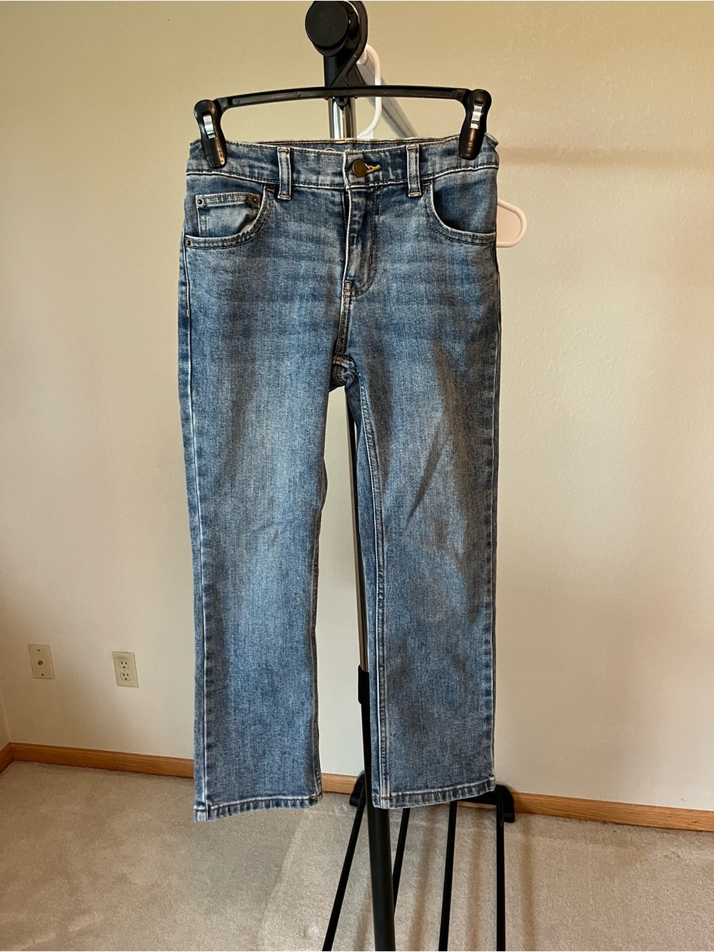 Classic Blue Boys Straight-Leg Jeans
